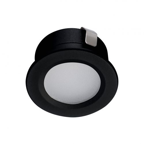 IMBER LED CW B Oczko akcentowe IMBER LED CW B 12 DC barwa 6500K 30Lm IP65 okrągły kolor czarny KANLU - 23525 - m/20793457/23525.jpg