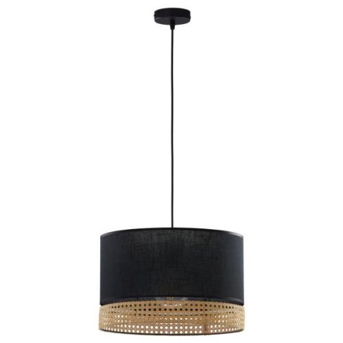 TK Lighting lampa wisząca Paglia E27 czarno/naturalna 6543 - 6543 - m/20921777/6543.jpg