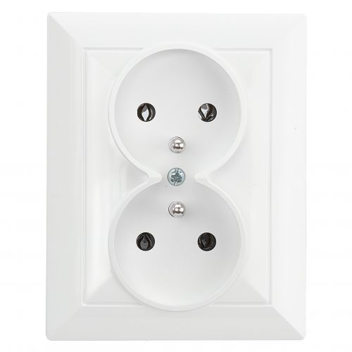 Gniazdo podwójne podtynkowe 2x2P+Z Pearl, 16A, 250V, PT-6 P, biały - 5904988910953_20250203123658 - m/21111086/5904988910953-20250203123658.jpg