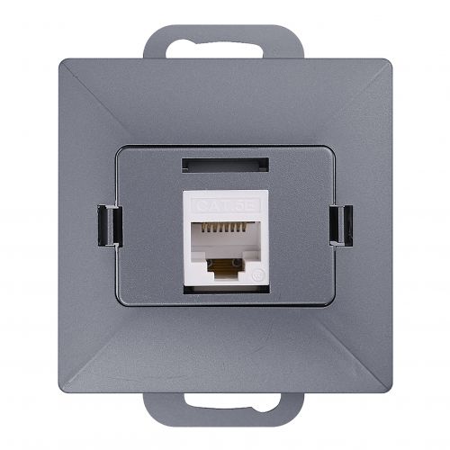 Gniazdo 1xRJ45 Cat5 Pearl, RJ45-5CAT/P1, antracyt - 5904988911332_20250203122025 - m/21111132/5904988911332-20250203122025.jpg