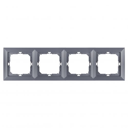 Ramka poczwórna Pearl, Ra-4P, antracyt - 5904988911578_20250203121649 - m/21111174/5904988911578-20250203121649.jpg