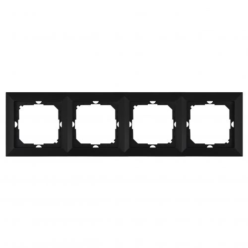 Ramka poczwórna Pearl, Ra-4P, czarny - 5904988911585_20250203121656 - m/21111176/5904988911585-20250203121656.jpg