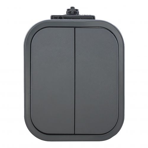 Łącznik natynkowy świecznikowy B2, 10A, 250V, IP54, WNT-2B2, szary - 5904988911691_20250203124216 - m/21111204/5904988911691-20250203124216.jpg