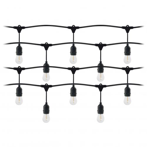 Girlanda oświetleniowa - 1 sznur 20 m (20 opraw) + 20 żarówek LED 1W E27, 3000K + 1 żarówka gratis - 5908254848100_20250129115120 - m/21111586/5908254848100-20250129115120.jpg