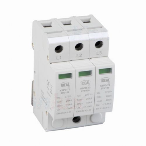 KSPD-T2 275/120 3P Ogranicznik przepięć IDEAL TS KSPD-T2 275/120 3P KANLUX - 36311 - m/21298994/36311.jpg