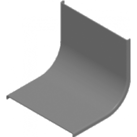 Pokrywa łuku wewnętrznego 90st do H50 100x50mm PLZWP100H50 330110 BAKS - photo - m/21342884/photo.png