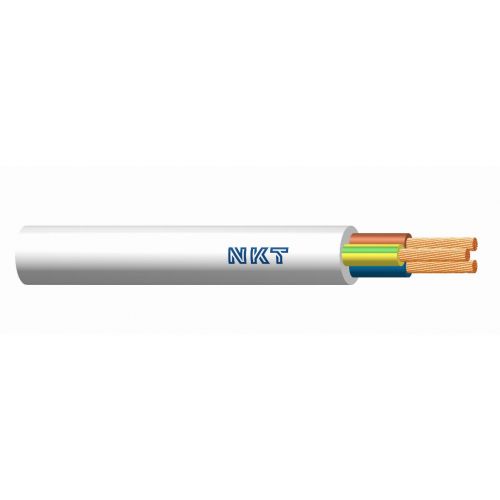 Przewód mieszkaniowy H03VV-F (OMY) 2x1,5mm2 biały 300/300V /100m/ NKT - PICTURE_55831_1 - m/21426598/picture-55831-1.jpg