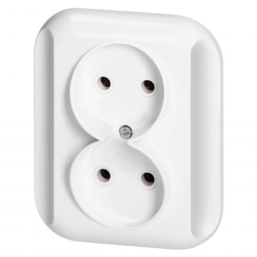 Gniazdo podwójne podtynkowe 2x2p 16A, 250V, TOPAZ, biały - PT5TB_5907522003166_2D_0001_large - m/21782541/pt5tb-5907522003166-2d-0001-large.jpg