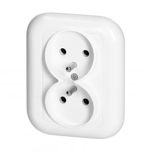 Gniazdo podwójne podtynkowe 2x2p+Z 16A, 250V, FAN, biały - PT6F_5907522092566_2D_0001_large - m/21782543/pt6f-5907522092566-2d-0001-large.jpg