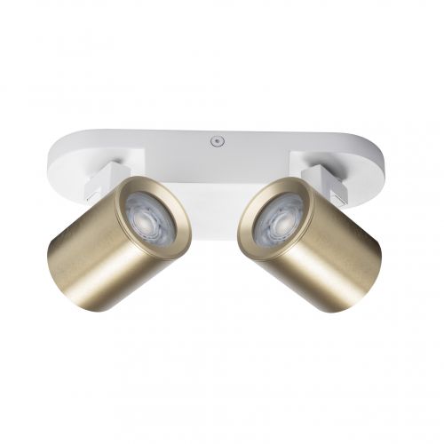 LAURIN EL-2I W-G Oprawa ścienno sufitowa LAURIN EL-2I W-G kolor biały / złoty 2XGU10 KANLUX - 38965 - m/22060434/38965.jpg