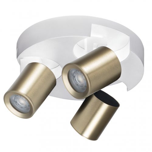LAURIN EL-3O W-G Oprawa ścienno sufitowa LAURIN EL-3O W-G kolor biały / złoty 3XGU10 KANLUX - 38967 - m/22060440/38967.jpg