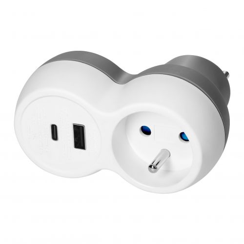 Rozgałęźnik 2P+Z, USB-A+C, biało-szary - ORAE13302_5908254847592_2D_0001_large - m/22232819/orae13302-5908254847592-2d-0001-large.jpg