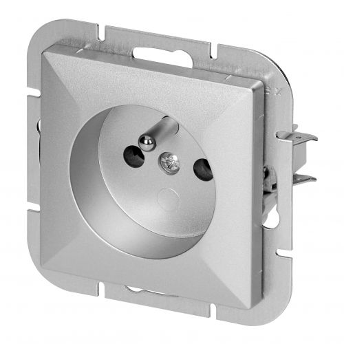 Gniazdo pojedyncze podtynkowe 2P+Z Pearl, 16A, 250V, PT-16P, srebrny - OROE7705G_5904988915583_2D_0001_large - m/22284694/oroe7705g-5904988915583-2d-0001-large.jpg