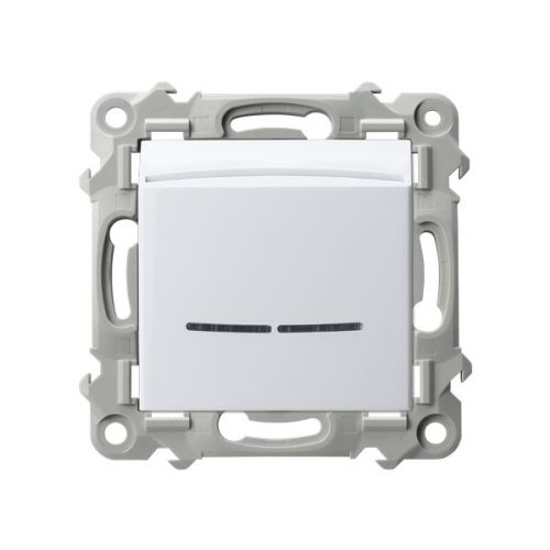 SZAFIR Łącznik hotelowy z podświetleniem pomarańczowym - kolor biały - lp-15zs_m_00 - m/22290680/lp-15zs-m-00.jpg