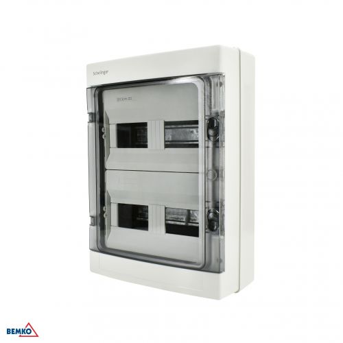 Rozdzielnica natynkowa hermetyczna 2x12 IP65 zaciski 24N+24PE BEMKO - rhn-ip65-npe-24p-1-bemko - m/22395093/rhn-ip65-npe-24p-1-bemko.jpg