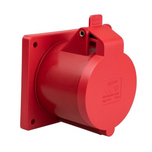 OSPRZĘT SIŁOWY Gniazdo siłowe do wbudowania 32A 3P + N + uziemienie kolor czerwony GSW-5-32/22 OSPEL - gsw_5_32 - m/22583570/gsw-5-32.jpg