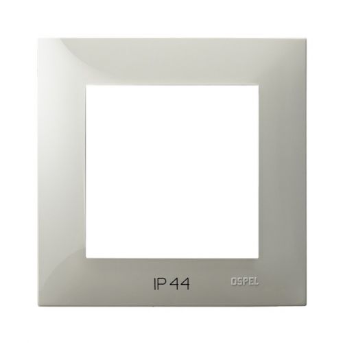 SZAFIR Ramka pojedyncza do łączników IP44 kolor kaszmirowy beż RH-1Z/83 OSPEL - rh-1z_83 - m/22583766/rh-1z-83.jpg