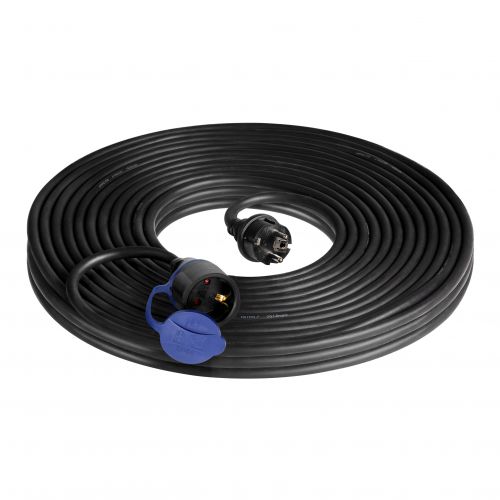 Przedłużacz warsztatowy bryzgoszczelny IP44, 1x2P+Z 30m,kabel gumowy olejoodporny H07RN-F 3x1,5mm2, - ORAE13290GS30M_5908254847417_2D_0001_large - m/22763385/orae13290gs30m-5908254847417-2d-0001-large.jpg