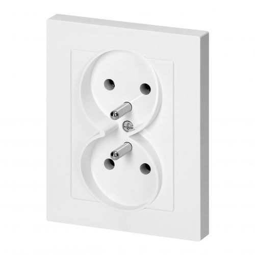 Gniazdo podwójne podtynkowe 2x2P+Z Malta, 16A, 250V, PT-6M, biały - FMS106W_5904988915156_2D_0001_large - m/22816358/fms106w-5904988915156-2d-0001-large.jpg