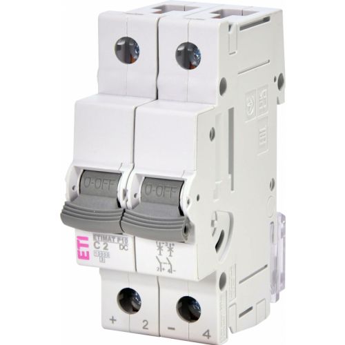 Wyłącznik nadprądowy DC ETIMAT P10-DC 2P C13A 001903229 ETI - 001903229_MIDDLE_photo - m/23202050/001903229-middle-photo.jpg
