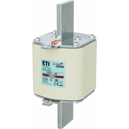 Wkładka topikowa ultraszybka M3UQ2/250A 690V 004725219 ETI - 004725219_MIDDLE_photo - m/23246682/004725219-middle-photo.jpg