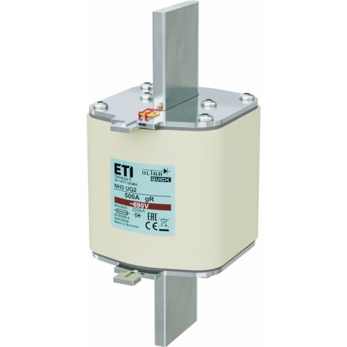 Wkładka topikowa ultraszybka M3UQ2/500A 690V 004725226 ETI - 004725226_MIDDLE_photo - m/23246712/004725226-middle-photo.jpg