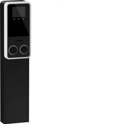EVCS Stacja ładowania witty park 2, 2x22kW 3f MID OCPP 2xT2S+1xTE stojąca - XVG222SQF - m/23343371/xvg222sqf.jpg