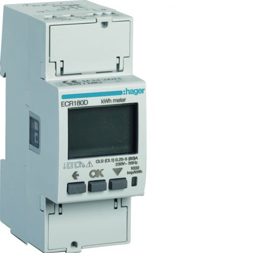 agardio.measure Licznik energii elektrycznej 1-fazowy, 80A 2M, Modbus, MID - ECR180D - m/23376588/ecr180d.jpg