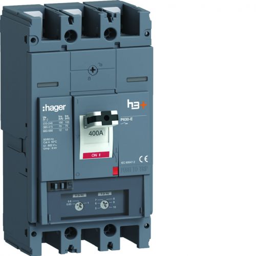MCCB Wyłącznik mocy h3+ P630 TM 3x400A 70kA - HEW400DR - m/23376618/hew400dr.jpg