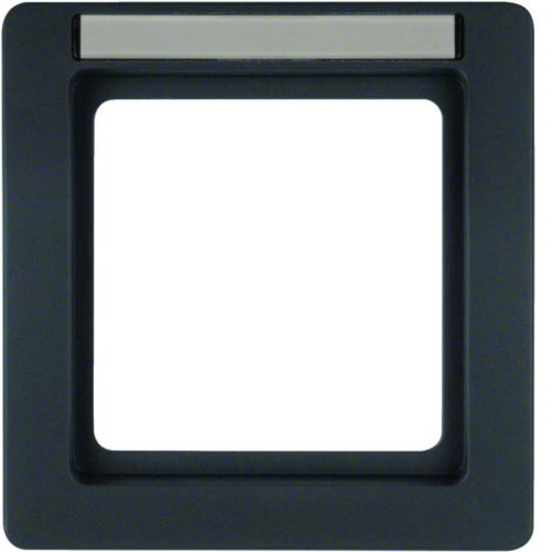 Q.1 Ramka 1-krotna z polem opisowym, antracyt, aksamit - 10116016 - m/23388982/10116016.jpg