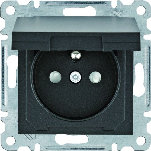 lumina Gniazdo zasilające z pokrywą z przesłoną styków, zaciski wtykowe, czarny - produkt chwilowo n - WL1543 - m/23390111/wl1543.jpg