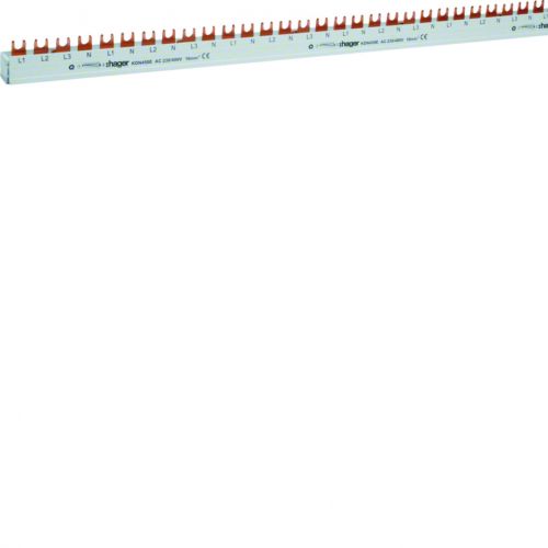 Szyna grzebieniowa widełkowa pozioma L1L2L3N L1N L2N L3N L2N 12mm2 80A 58M - KDN450E - m/23391540/kdn450e.jpg