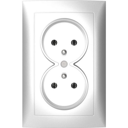 B.Kwadrat Gniazdo podwójne z uziemieniem kompletne, alu - 5361828984 - m/23398150/5361828984.jpg