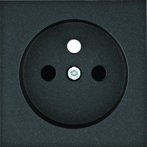 lumina Płytka czołowa do gniazda z uziemieniem, czarny - WL6213 - m/23425190/wl6213.jpg