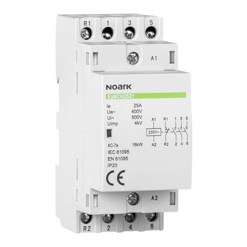 Stycznik instalacyjny, 25 A, nap. cewki 230 V, styki 4 NO , 102412 - 8592765024138_20260126015540 - m/23555665/8592765024138-20260126015540.jpg