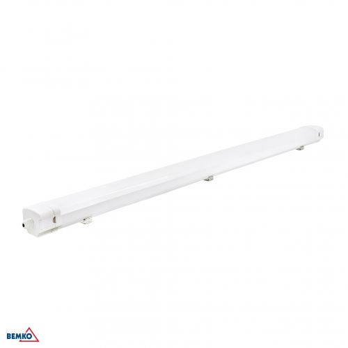 OPRAWA LAMPA HERMETYCZNA WARSZTATOWA 150cm 70W 10150lm 4000K b. neutralna IP65 BIAŁA BEMKO - hlr-150-700-4k-1-bemko - m/23591078/hlr-150-700-4k-1-bemko.jpg