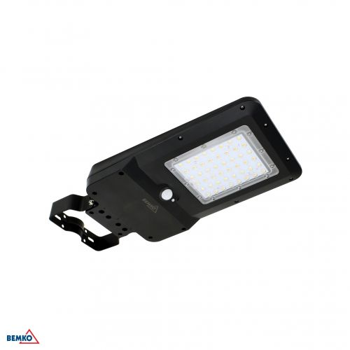 SOLARNA OPRAWA LAMPA ULICZNA LED SOLGER 20W 3000lm 3000/4000/6000K IP65 CZARNA Czujnik ruchu PIR BEM - sog-20bl-cct-pir-1-bemko - m/23591080/sog-20bl-cct-pir-1-bemko.jpg