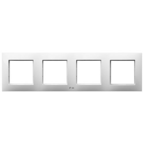 ARIA Ramka poczwórna do łączników IP44 kolor biały RH-4U/00 OSPEL - rh-4u_m_00 - m/23614608/rh-4u-m-00.jpg