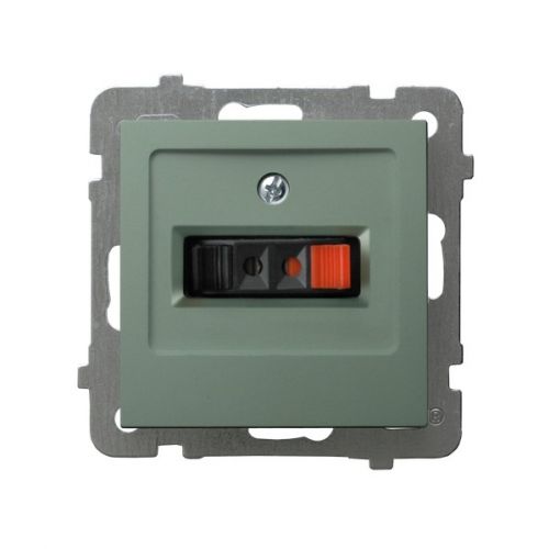 AS Gniazdo głośnikowe pojedyncze - kolor zielony mat - gg-1g_m_84 - m/23616441/gg-1g-m-84.jpg