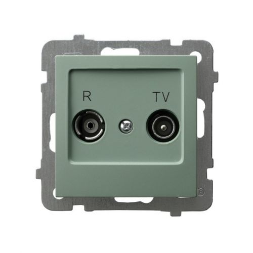 AS Gniazdo RTV końcowe - kolor zielony mat - gpa-gk_m_84 - m/23616503/gpa-gk-m-84.jpg