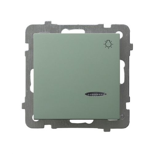 AS Łącznik zwierny "światło" z podświetleniem niebieskim - kolor zielony mat - lp-5gs_m_84 - m/23616582/lp-5gs-m-84.jpg