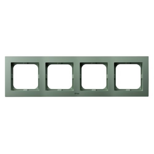 AS Ramka poczwórna do łączników IP-44 - kolor zielony mat - rh-4g_84 - m/23616628/rh-4g-84.jpg