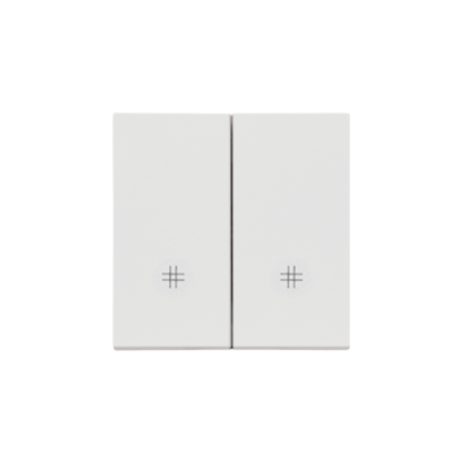 Simon 55 Klawisz podwójny z piktogramami krzyżowymi do: SW7/2M SW6/2WM Jasnoszary mat TKW7/2/114 KONTAKT - img_7882 - m/23617082/img-7882.png