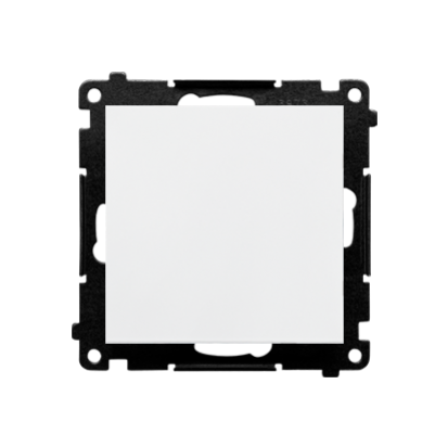 Simon 55 Przycisk zwierny pojedynczy zwierny bez piktogramu szybkozłączka Biały mat TP1.01/111 KONTAKT - img_7288 - m/23619838/img-7288.png