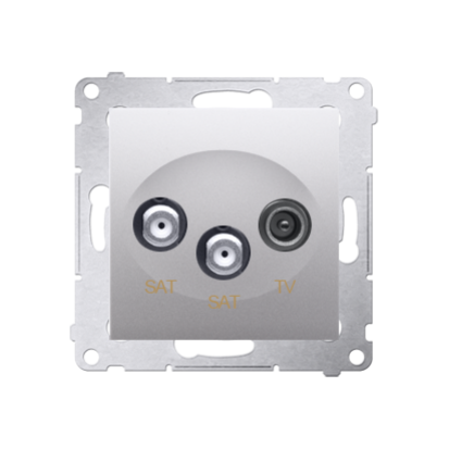 Simon 54 Gniazdo antenowe satelitarne podwójne SAT-SAT-RTV srebrny mat DASK2.01/43 KONTAKT - img_3438 - m/23622005/img-3438.png