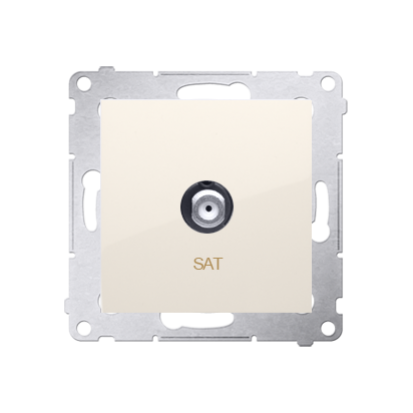 DASF1.01/41  Gniazdo antenowe SAT pojedyncze (moduł). Do instalacji indywidualnych; krem - img_2382 - m/23622075/img-2382.png