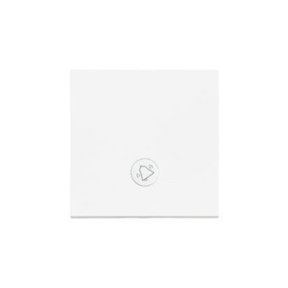 Simon 55 Klawisz pojedynczy z oczkiem z piktogramem /dzwonek/ do: SP1M Biały mat TKWD1L/111 KONTAKT - img_7280 - m/23640809/img-7280.png