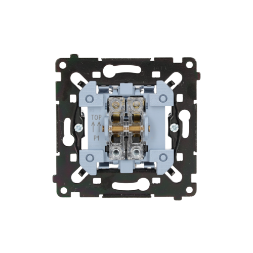 SIMON 55 Przycisk podwójny zwierny szybkozłącza czarna rama montażowa KONTAKT - img_8729 - m/23641562/img-8729.png