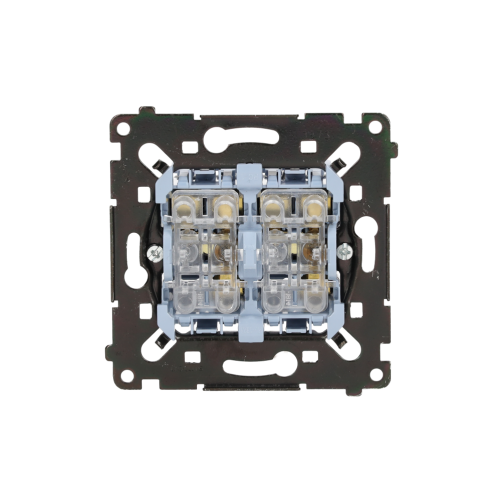 SIMON 55 Łącznik schodowy podwójny z podświetleniem szybkozłącza *Posiada 2 KONTAKT - img_8733 - m/23641600/img-8733.png
