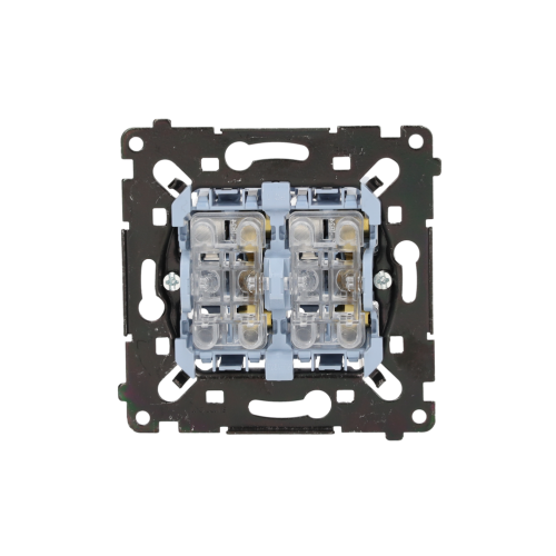 SIMON 55 Łącznik roletowy podwójny trójpozycyjny 1-0-2 10 A 250 V szybkozłącza czarn KONTAKT - img_8742 - m/23641620/img-8742.png